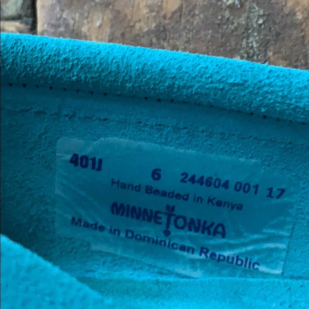Minnetonka suede mocs - Picture 3 of 8